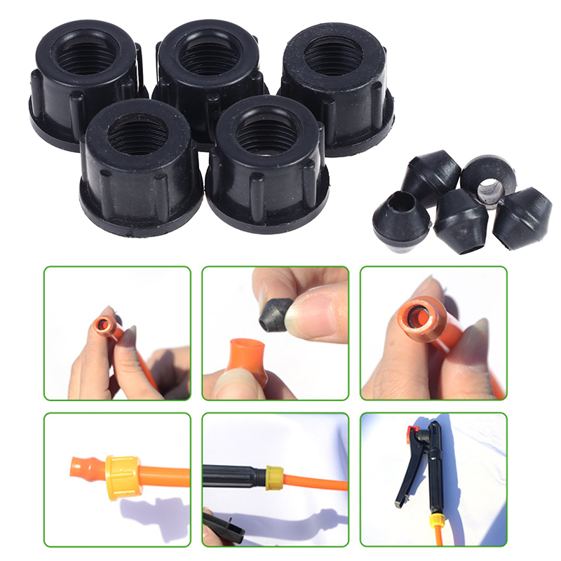 Farming Pipe For Agriculture - 10pcs 농업용 분무기 튜브 커넥터 너트