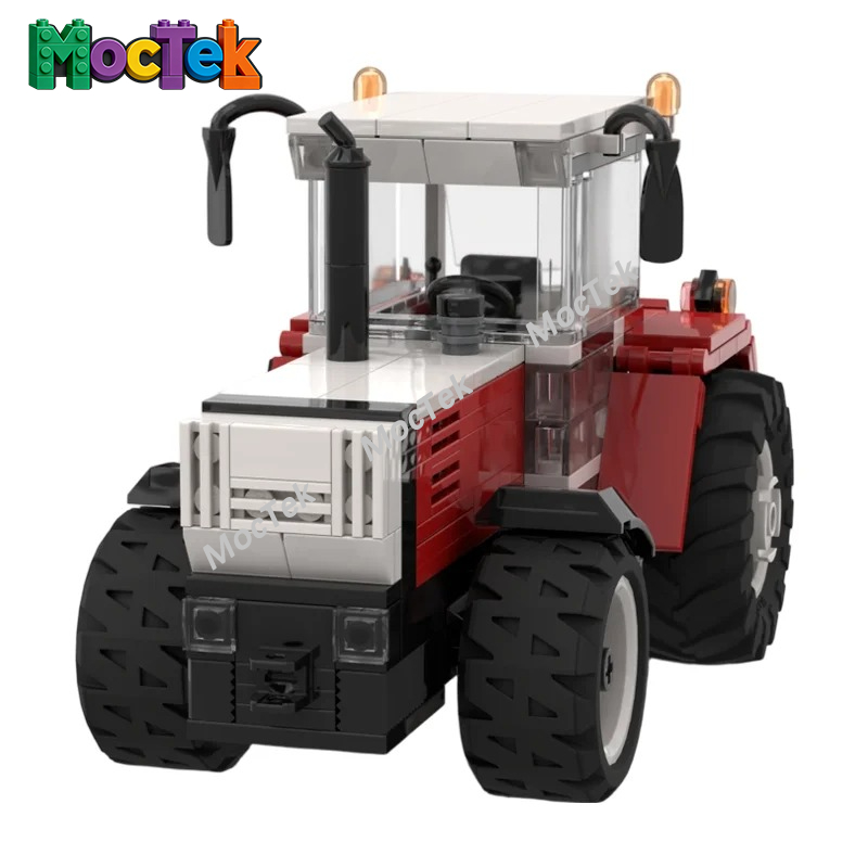 Agriculture Farming Vehicles - 농업용 트랙터 자동차 빌딩 블록 MOC