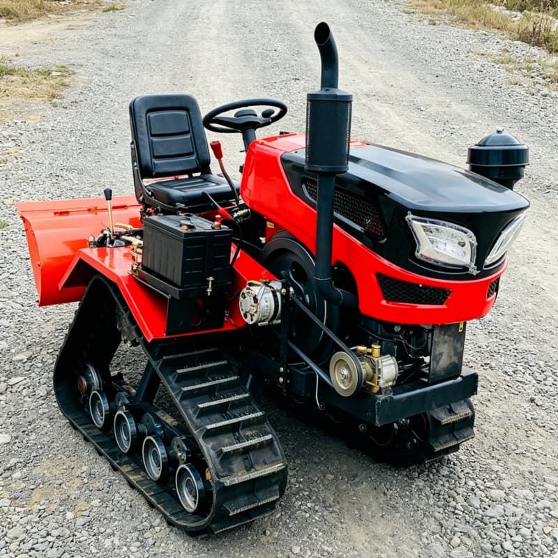 Agriculture Farming Equipments - 맞춤형 인기 미니 트랙형 로터리 트랙터,