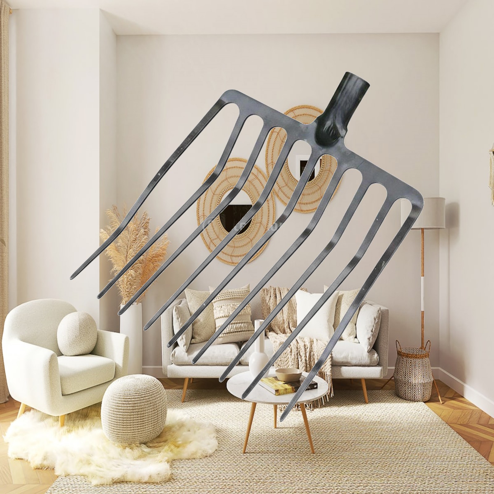 Farming Agriculture Tools - 단일형 농업용 포크, 다중 틴 포레이지