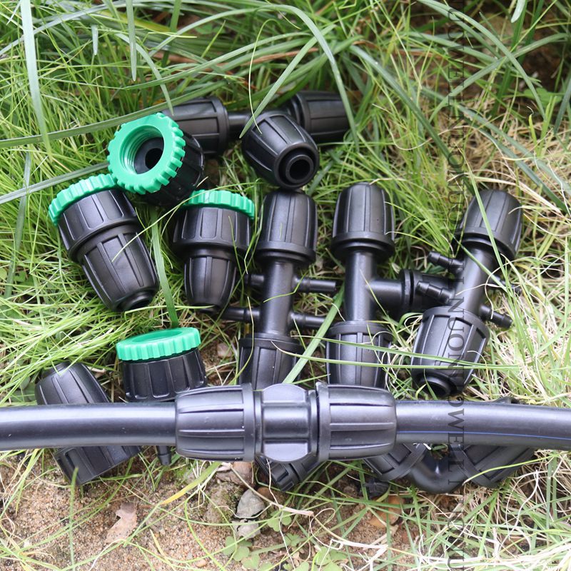 2pcs 새로운 16mm LDPE 파이프 커넥터 잠금  - Farming Pipe For Agriculture 리뷰 및 가격