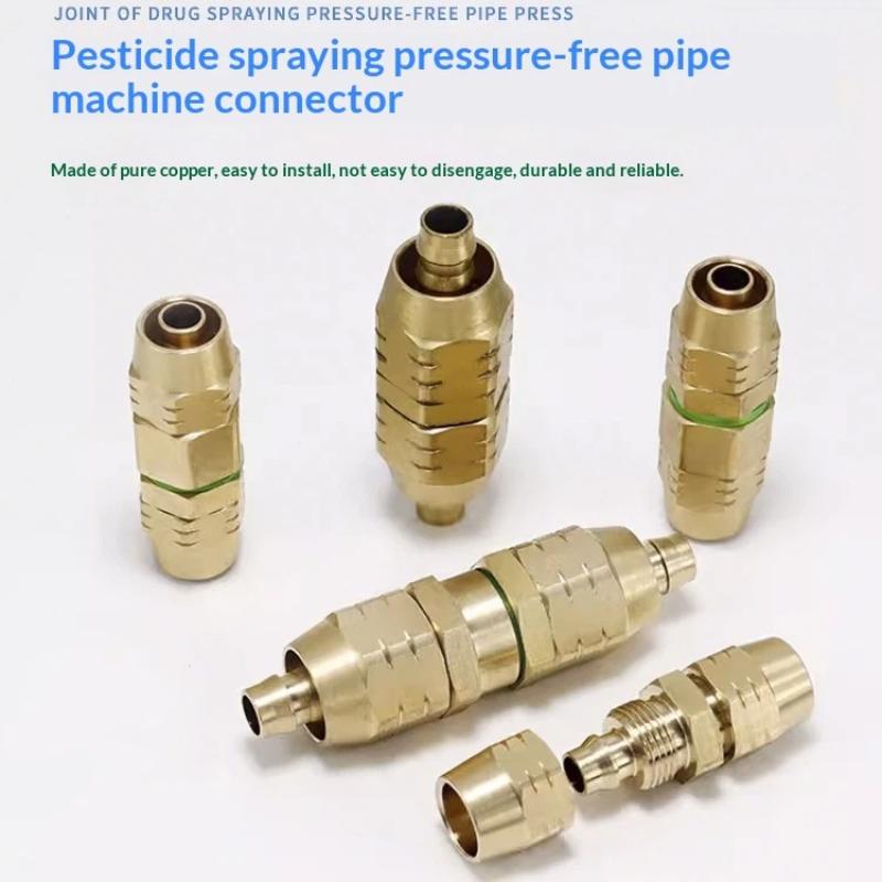 1개/세트 고압 워터 호스 어댑터 구리 퀵 커넥트 조인 - Farming Pipe For Agriculture 리뷰 및 가격