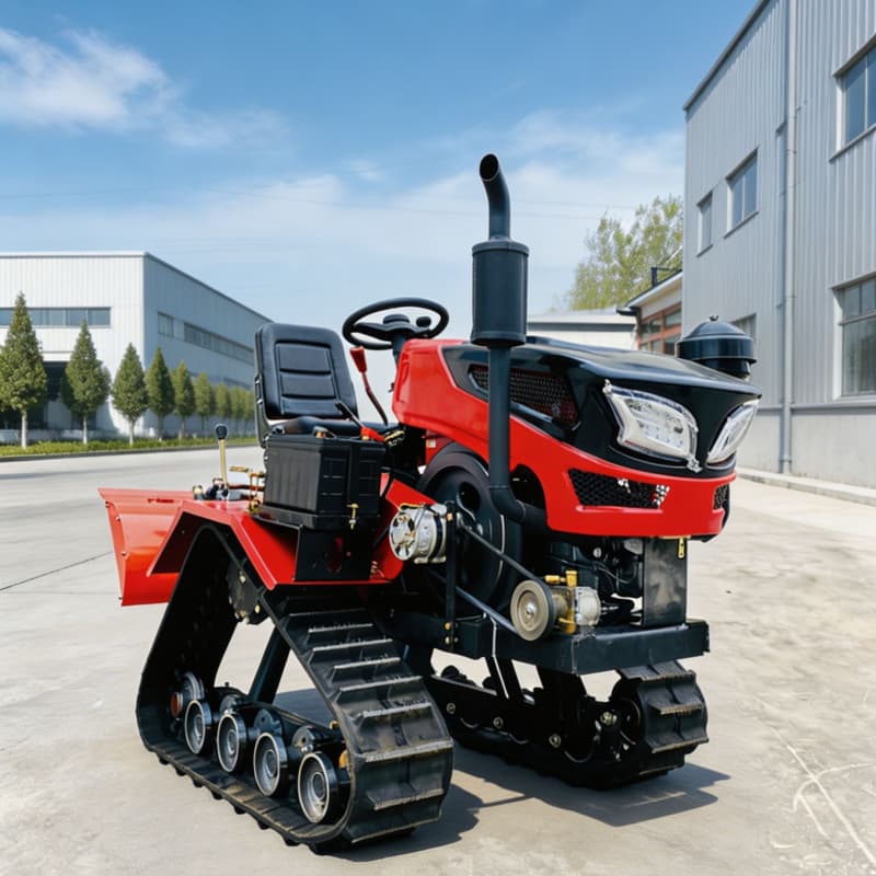 맞춤형 인기 미니 트랙형 로터리 트랙터, 농업용 경운기 - Agriculture Farming Equipments 리뷰 및 가격