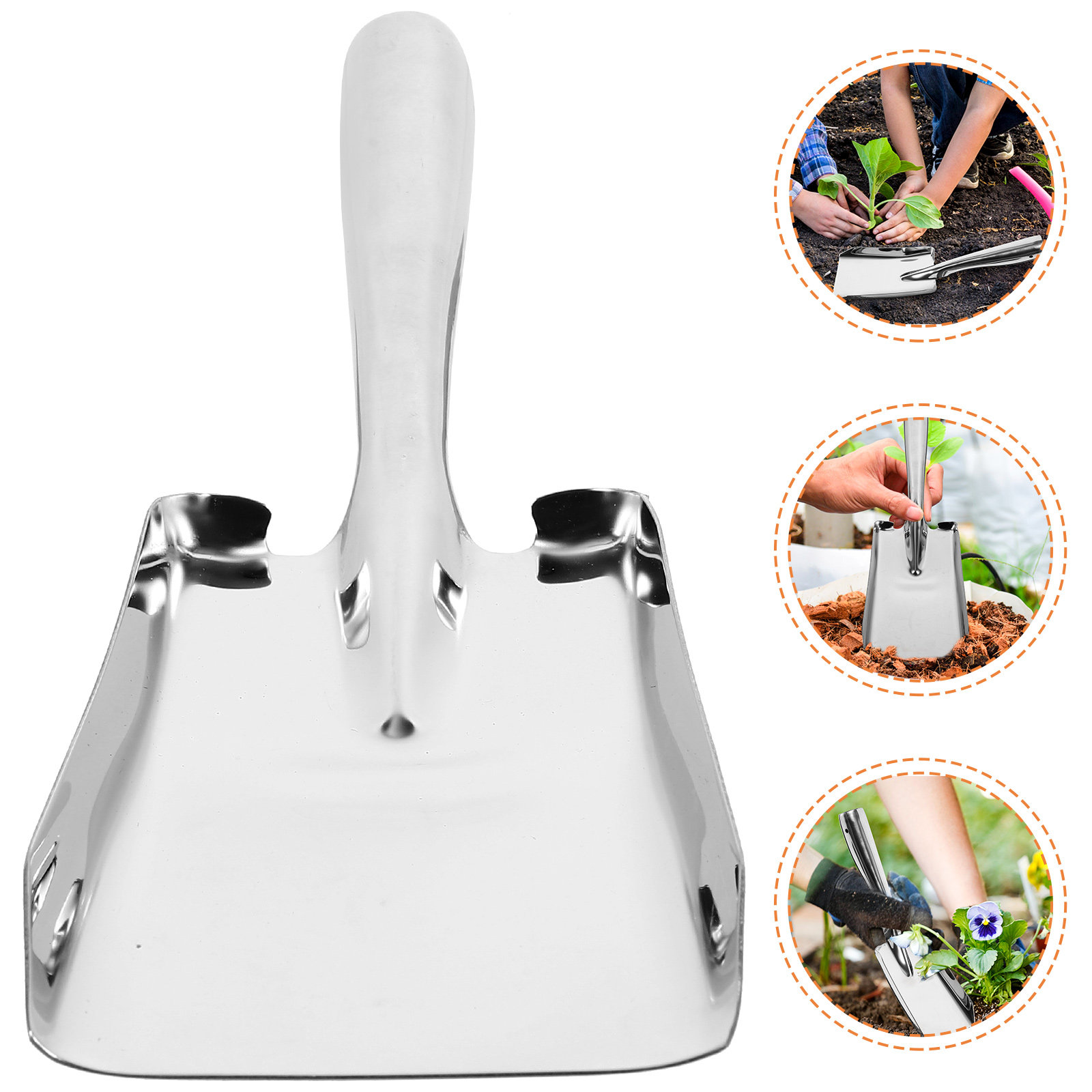 두꺼운 스테인리스 스틸 삽 다기능 정원 도구 (이식,  - Vegetable Transplanter 리뷰 및 가격
